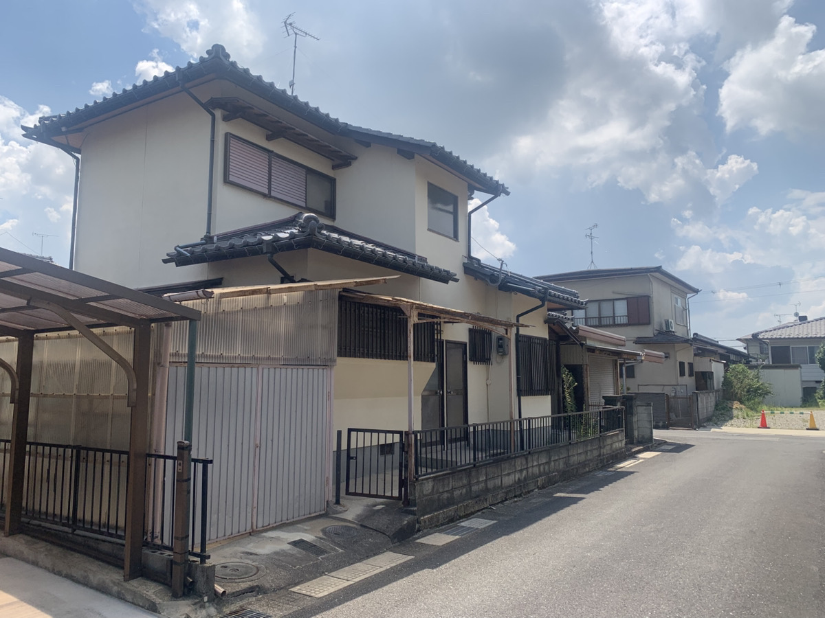 滋賀県近江八幡市安土町常楽寺≪古家付き土地⇒解体更地≫