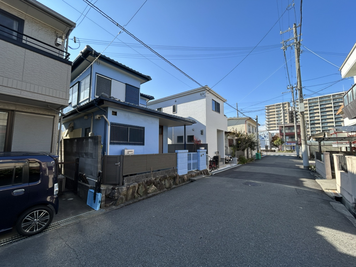 西宮市甲子園九番町≪古家付き土地⇒解体更地≫