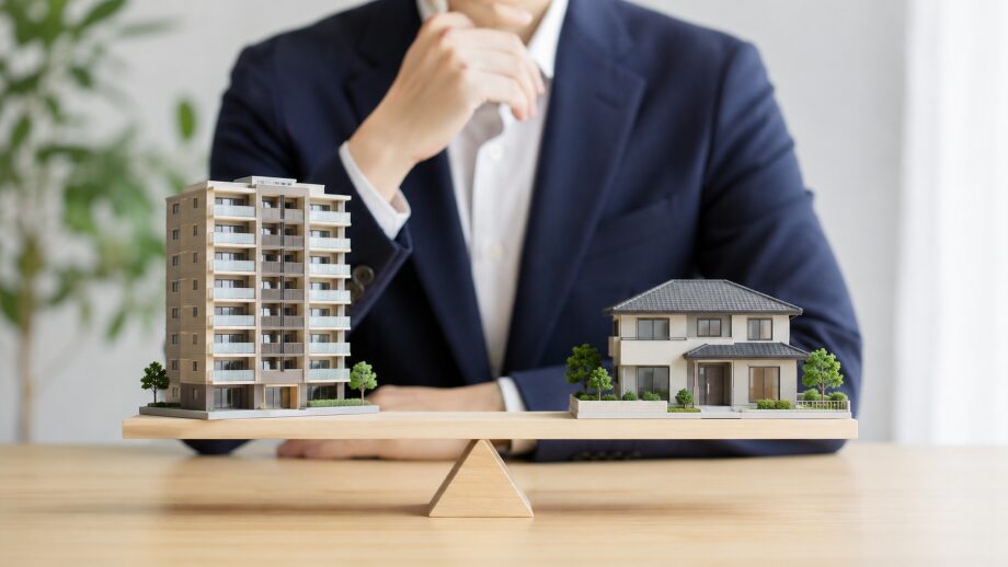 マンションと一戸建て、売却しやすいのはどっち？